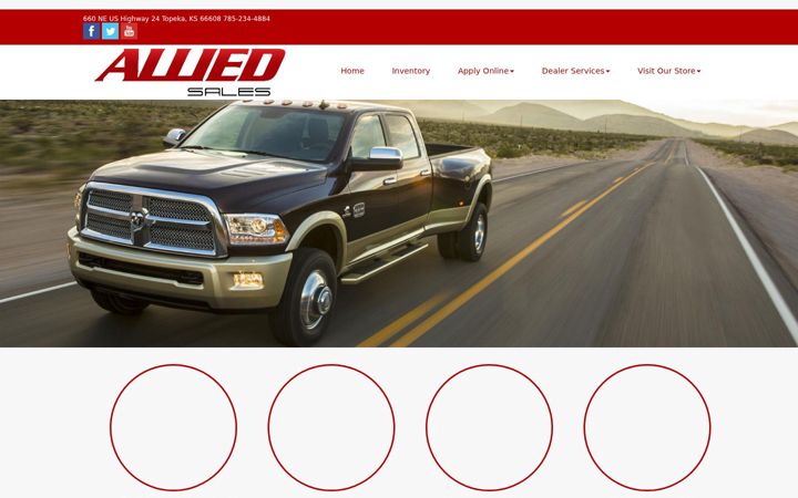 Screenshot of alliedentinc.com