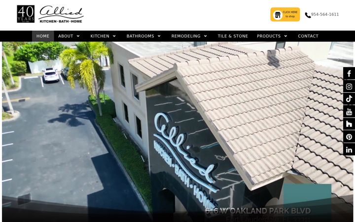 Screenshot di alliedkitchenandbath.com