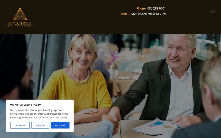 Екранна снимка на alliedlifeandpensions.ie