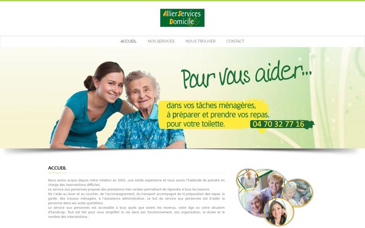Screenshot of allier-services-domicile.com