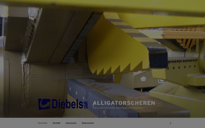 Screenshot of alligatorscheren.de