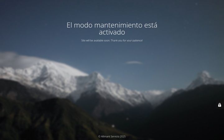 Screenshot of allimantservicio.cl