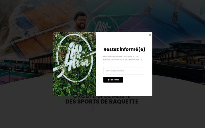 Screenshot of allin-group.co