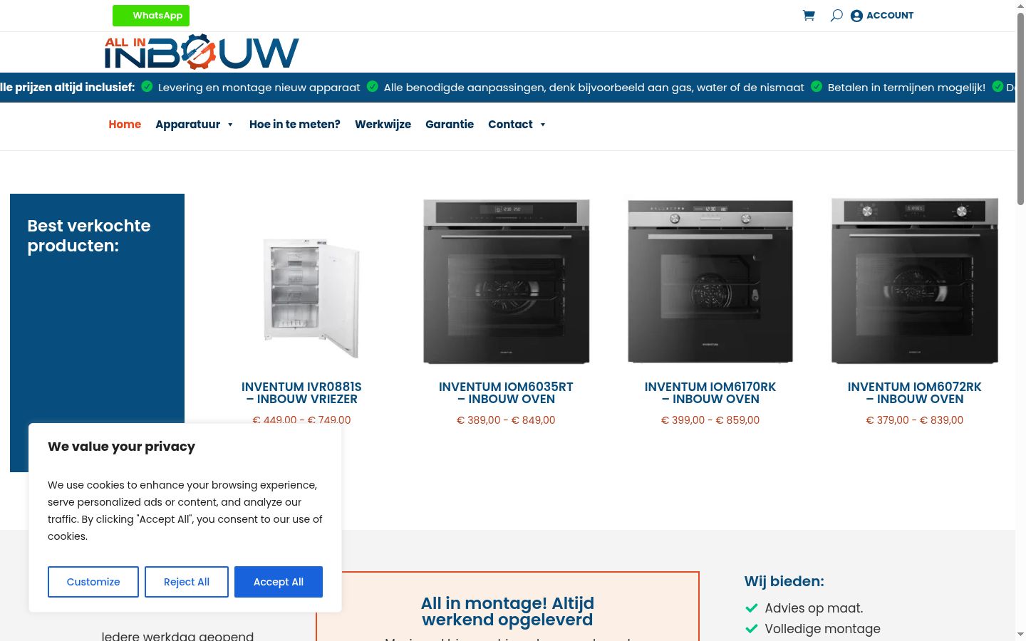 Sutikimo reklamjuostės, rodytos prieš bet kokią sąveiką, ekrano kopija