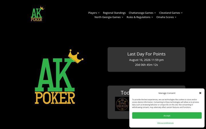Screenshot of allinkingspoker.com