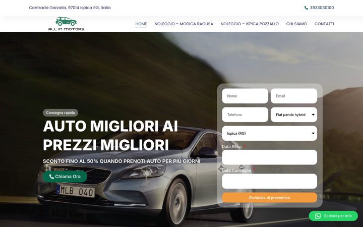 Screenshot von allinmotors.it