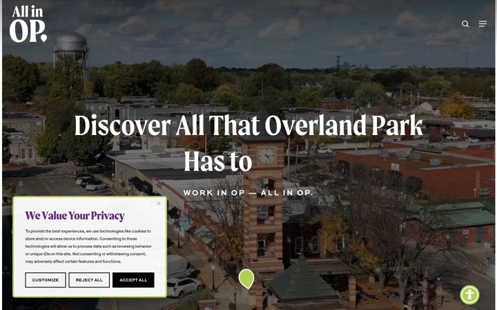 Képernyőkép: allinoverlandpark.com