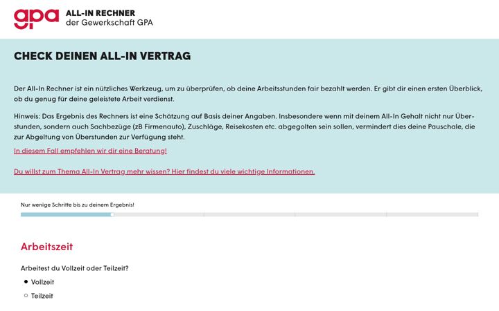 Screenshot of allinrechner.at