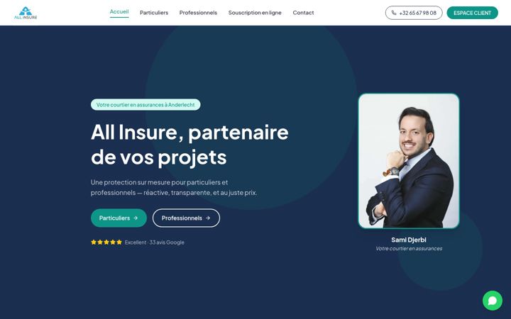 Screenshot of allinsure.be