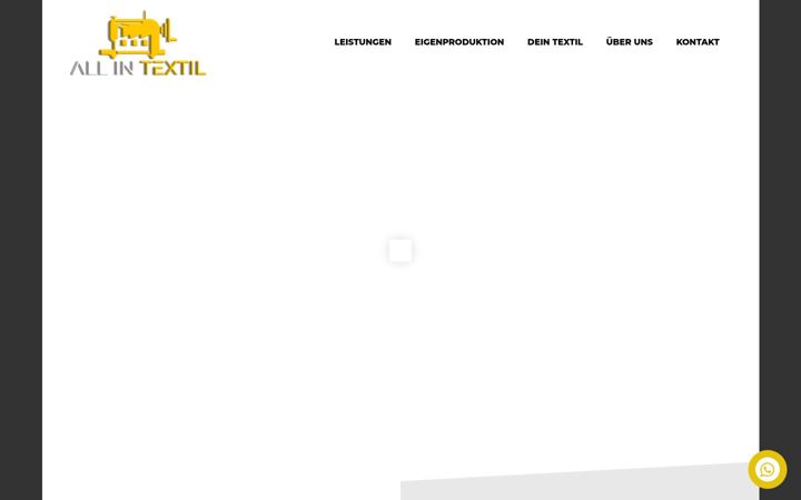 Screenshot of allintextil.de