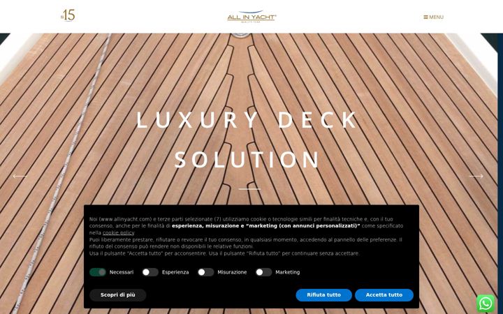 Screenshot του allinyacht.com