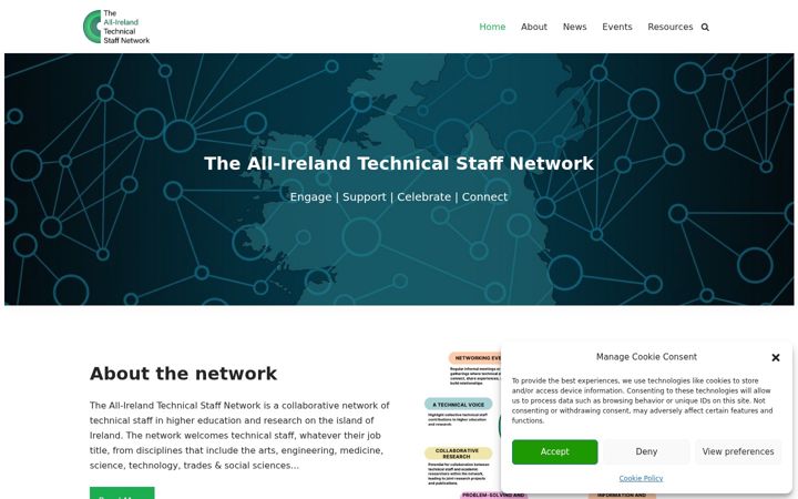 Screenshot of allirelandtsn.com