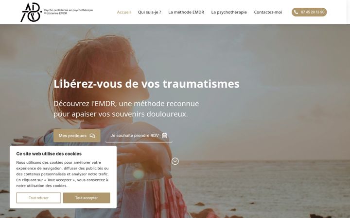 Screenshot of allison-brou.fr