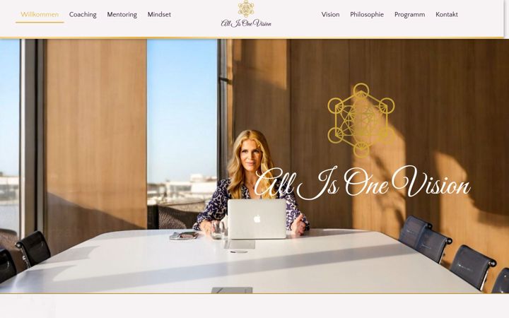 Screenshot of allisonevision.com