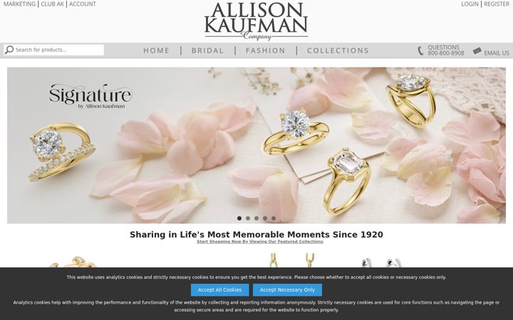 Screenshot of allisonkaufman.com