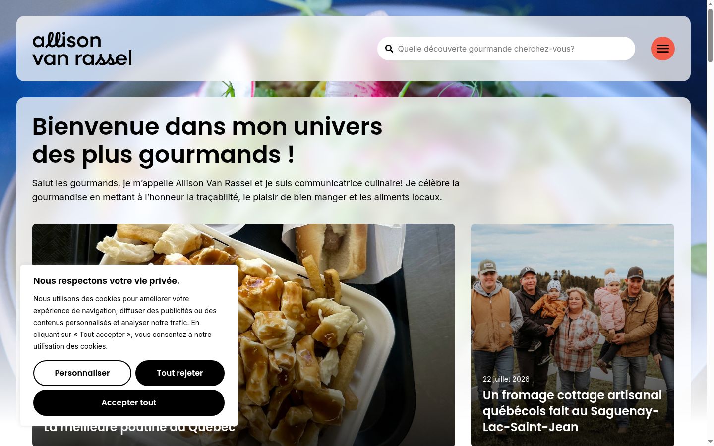 Kuvakaappaus suostumusbannerista, joka näytettiin ennen mitään vuorovaikutusta