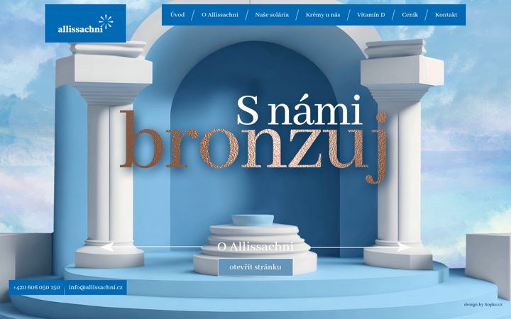 Screenshot of allissachni.cz