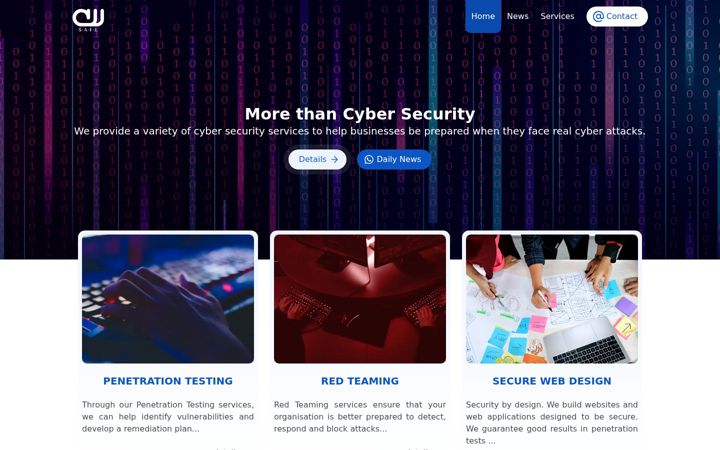 Screenshot of allissafe.com