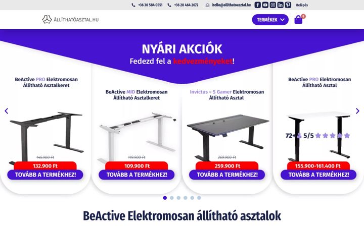 Screenshot of allithatoasztal.hu