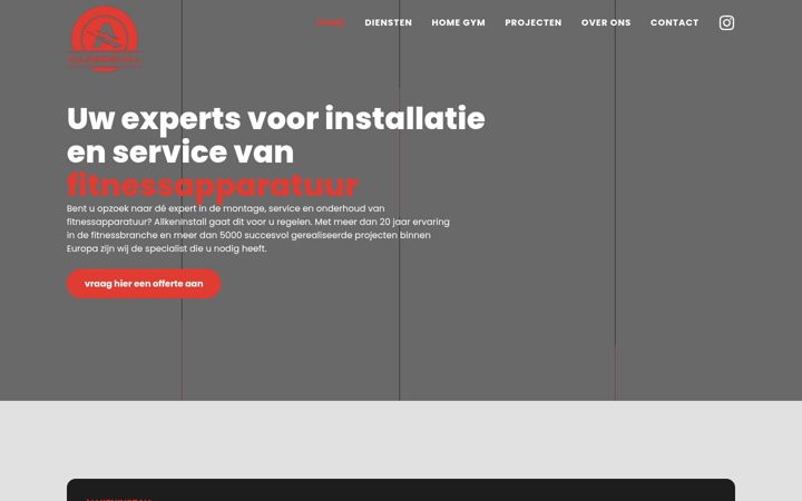 Екранна снимка на allkeninstall.nl