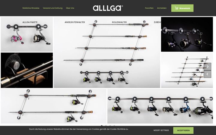 Screenshot of alllga.de