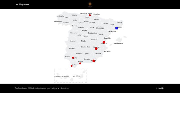 Screenshot of allmadeinspain.es