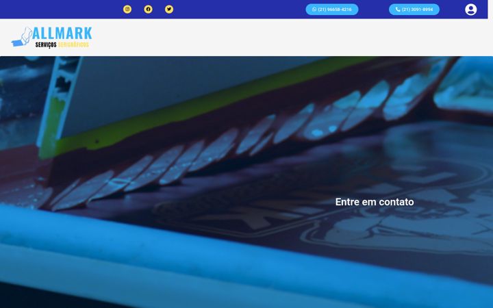 Posnetek zaslona allmarksolucoes.com.br