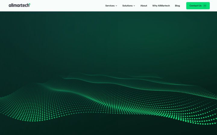 Screenshot of allmartech.com