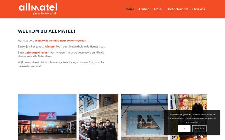 Screenshot of allmatel.be