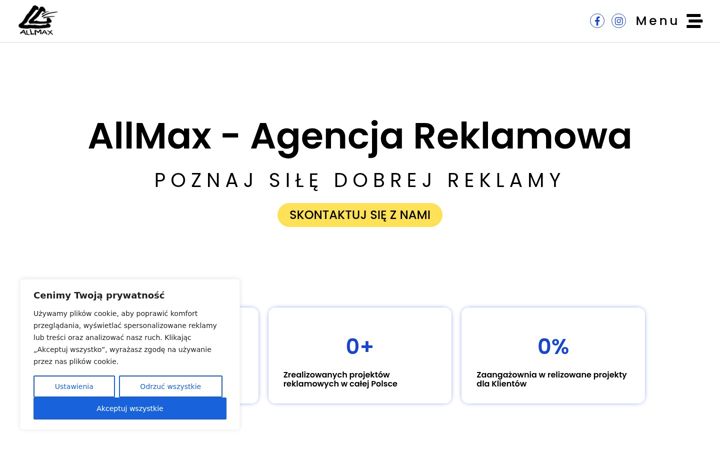 Posnetek zaslona allmax.com.pl