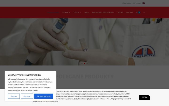 Screenshot of allmed.com.pl