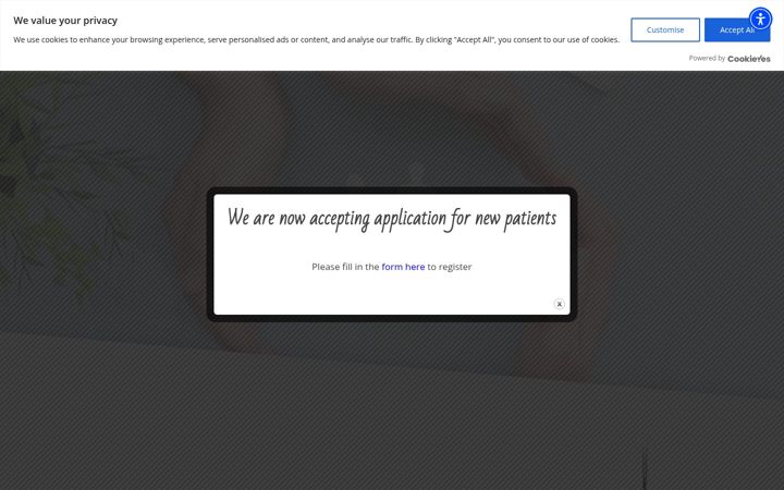 Screenshot of allmedclinic.ie