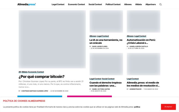 Screenshot ta' allmedia.press