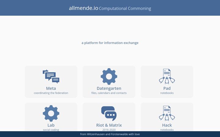 allmende.io