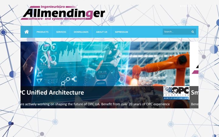 Screenshot of allmendinger-it.net