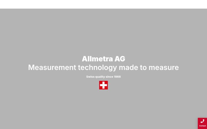 Screenshot of allmetra.com