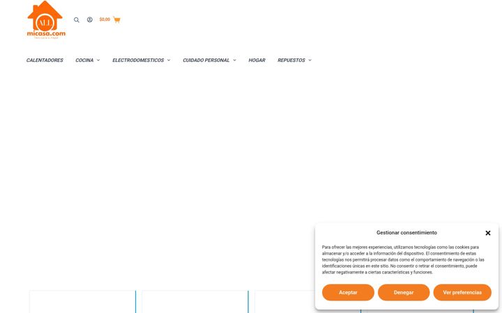 Screenshot του allmicasa.com