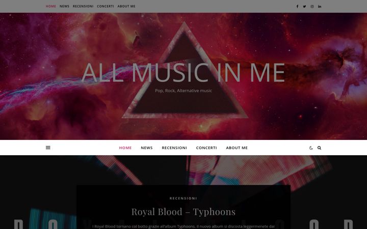 Screenshot of allmusicinme.altervista.org