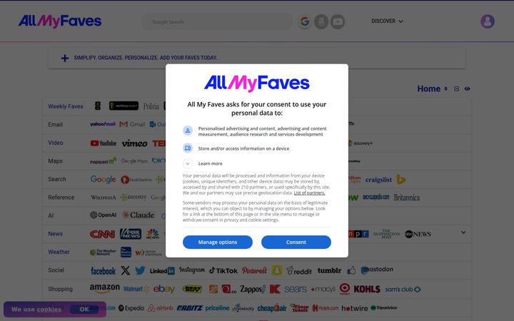 allmyfaves.com