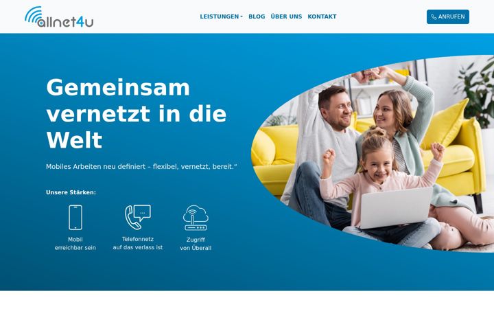 Screenshot of allnet4u.de