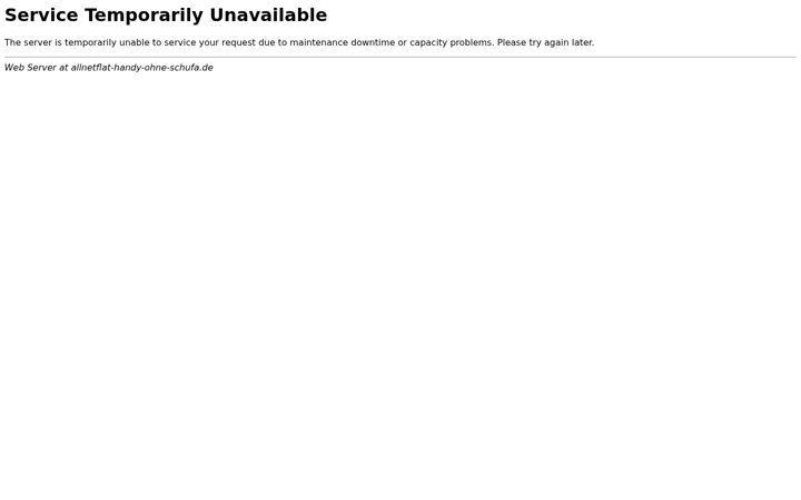 Screenshot of allnetflat-handy-ohne-schufa.de