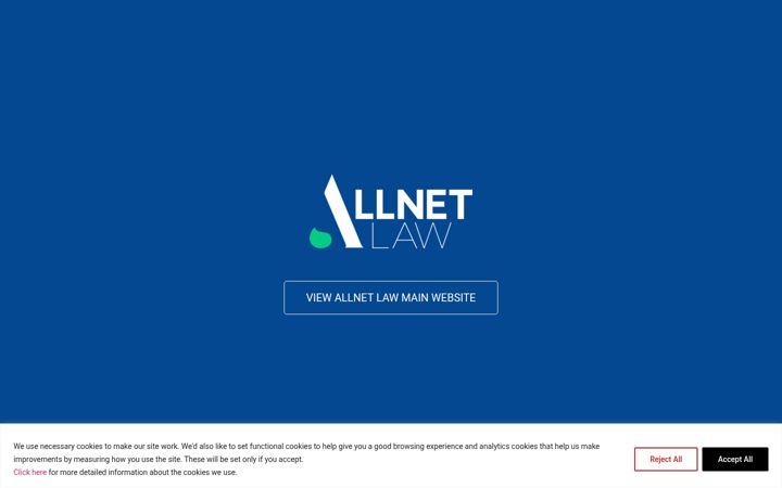Skærmbillede af allnetlaw.co.uk