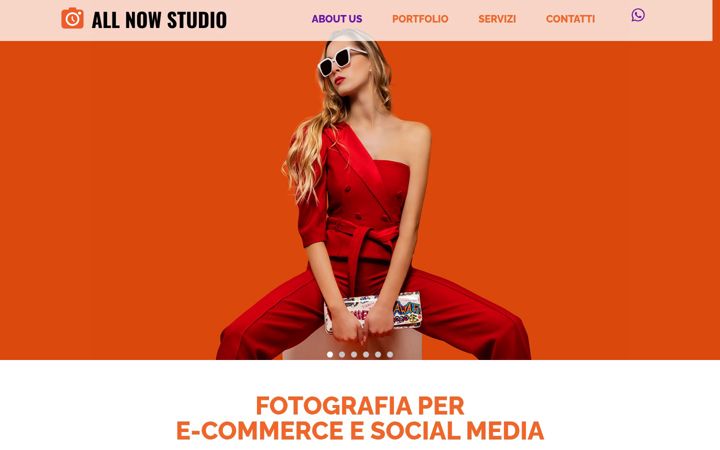 Screenshot of allnowstudio.com