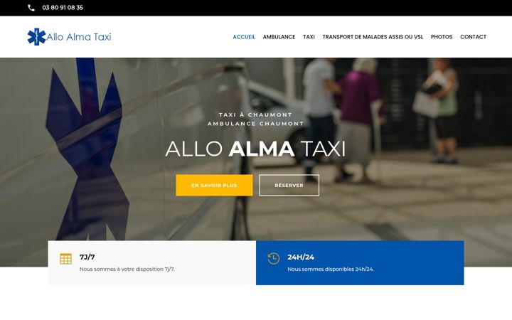 Screenshot ta' allo-alma-taxis-chatillon-sur-seine.fr