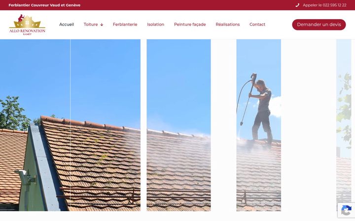 Zrzut ekranu allo-renovation.ch