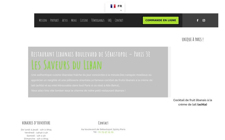 Screenshot of allobeirut.fr