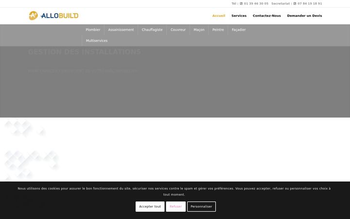 Captura de pantalla de allobuild.com