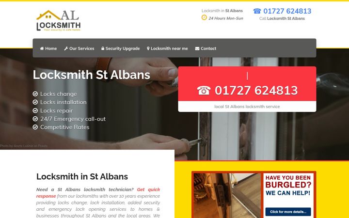 Screenshot of allocksmith.co.uk