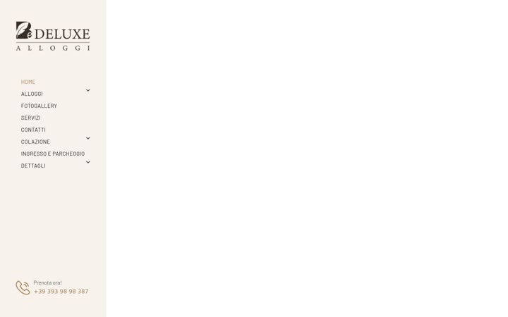 Screenshot of alloggibedeluxe.com