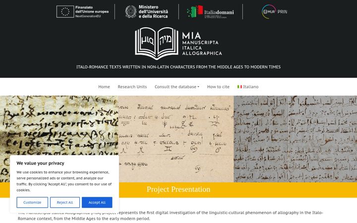 Screenshot of allographica.eu